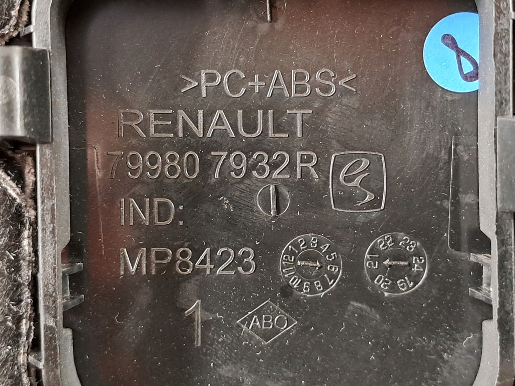 HINTERE KOFFERRAUMABDECKUNG HINTERE FENSTERABDECKUNG DACIA LOGAN 3 III 21 Product image