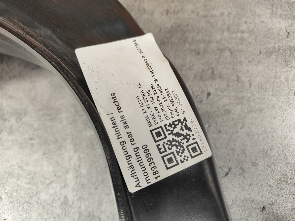 BMW X1 U11 X2 U12 SDRIVE PETLE HYBLE REGEN HINTER Heck -Tiarr 8855202 Product image