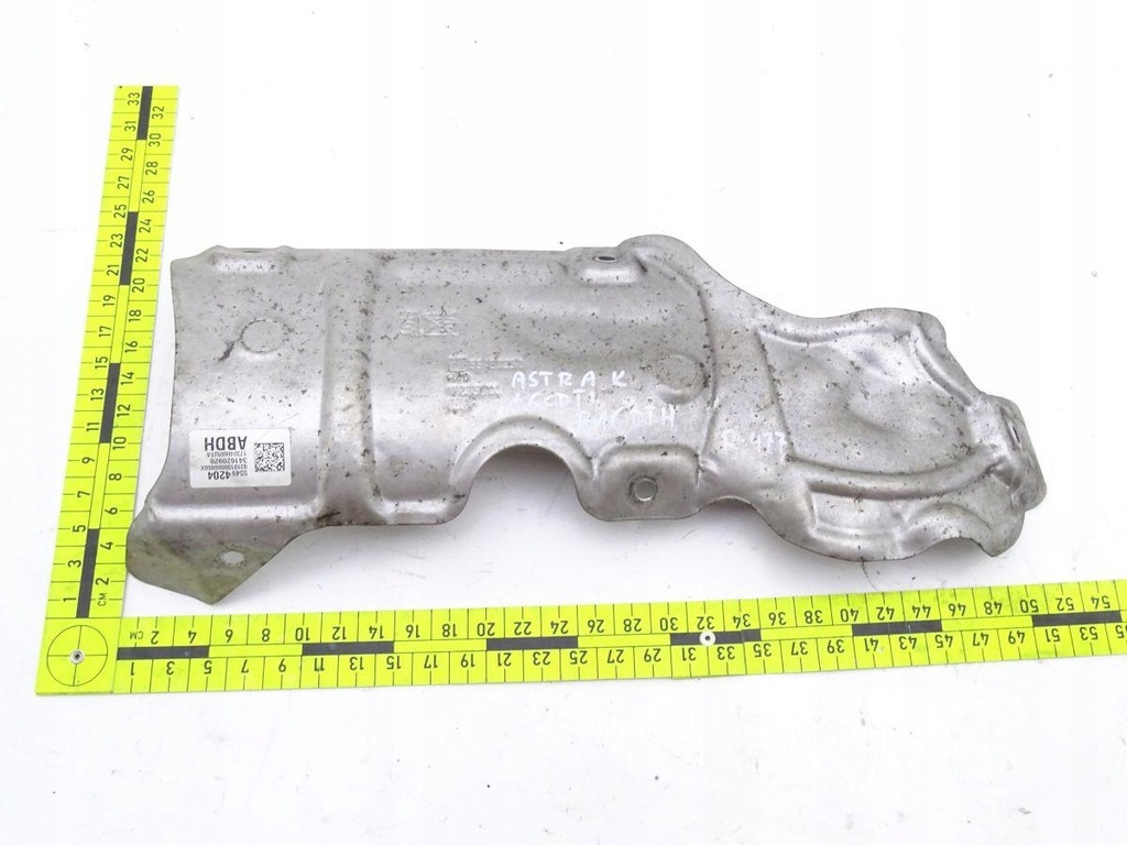 OPEL ASTRA K 15-19 1.6 CDTI DPF KATALYTISCHES HITZESCHILD 55488552 Product image