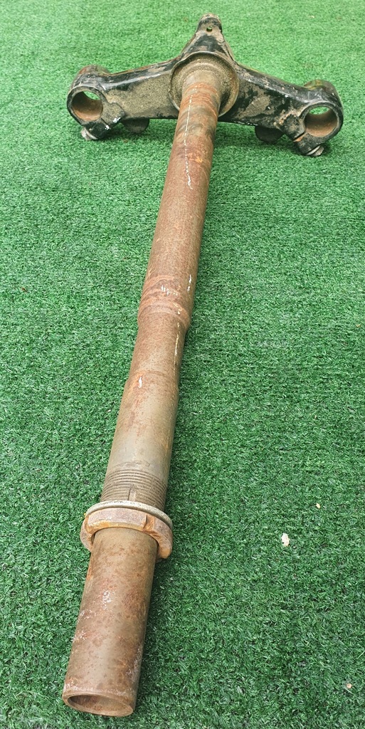 Gabelablage mit Sattelstütze 560mm altes Motorrad Product image