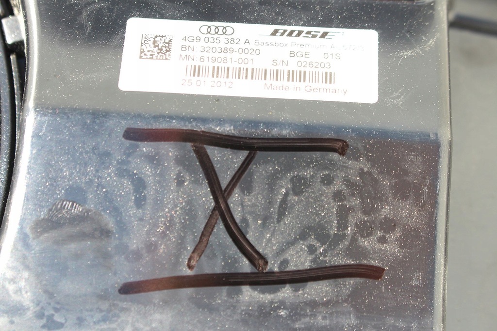 Audi A7 Lautsprecher + Bose Amplifier 4G 4G0035223C 4H0035399B 4G0035399 4G003 Product image