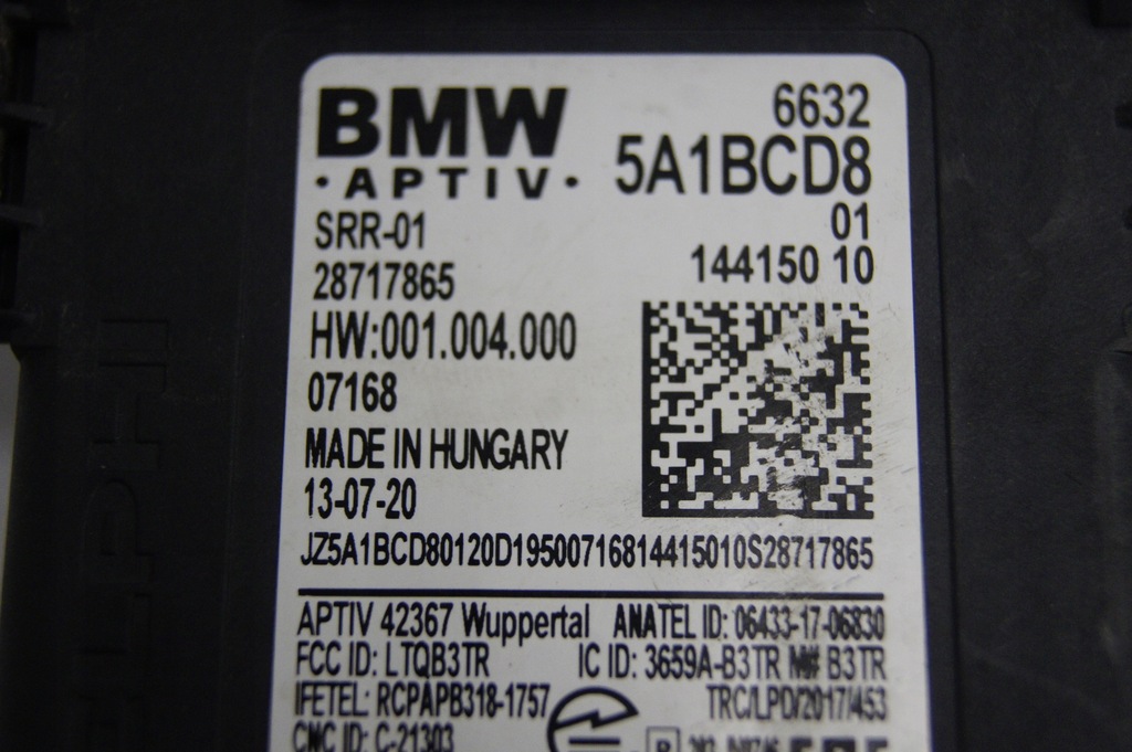 BMW G20 M-Paket 320i Spursensormodul Product image