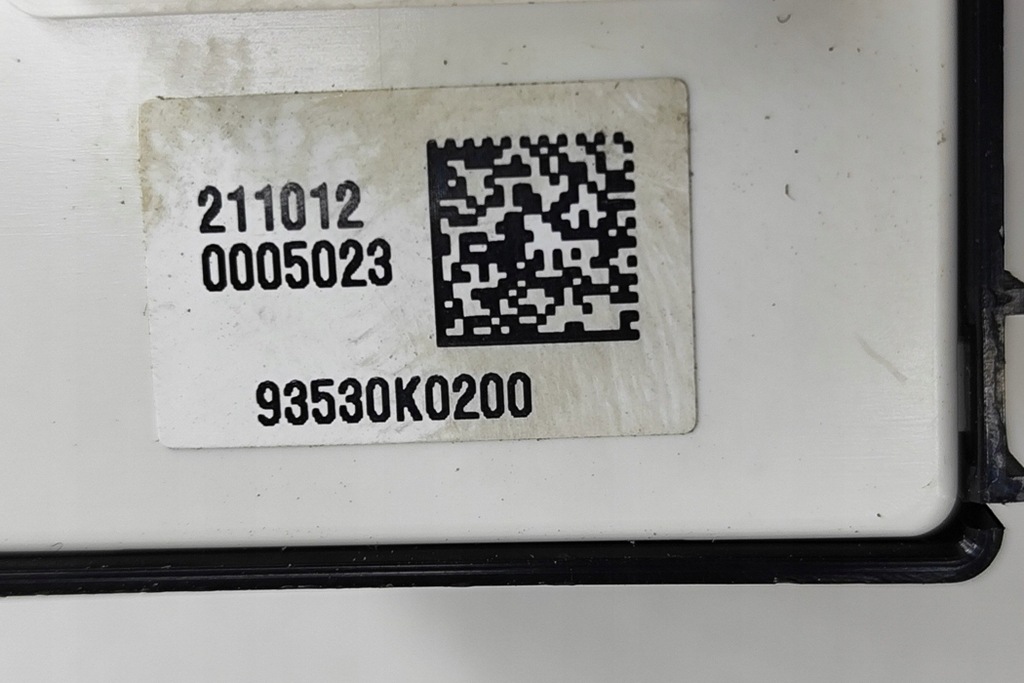 KIA SOUL SK3 Spiegelverstellschalter 93530-K0200 2019 25293239 Product image