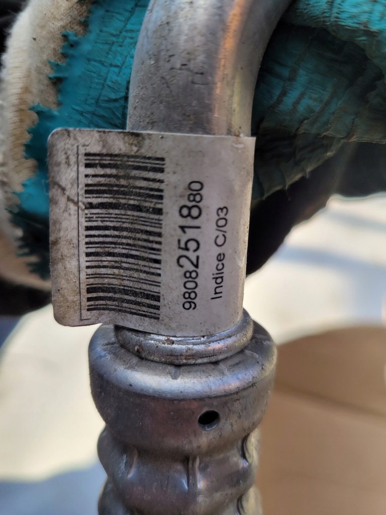 Klimakabel C4 Picasso II 9808251880 Original Citroen Peugeot Product image