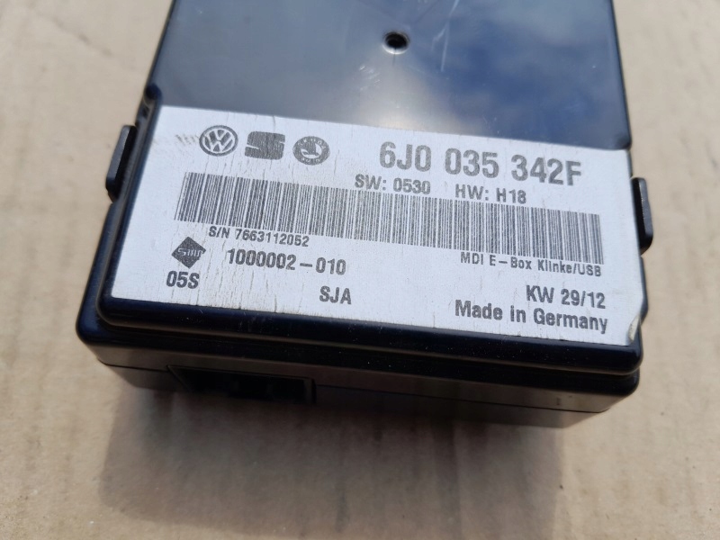 IBIZA IV USB-SCHNITTSTELLENMODUL 6J0035342F CONTROLLER Product image