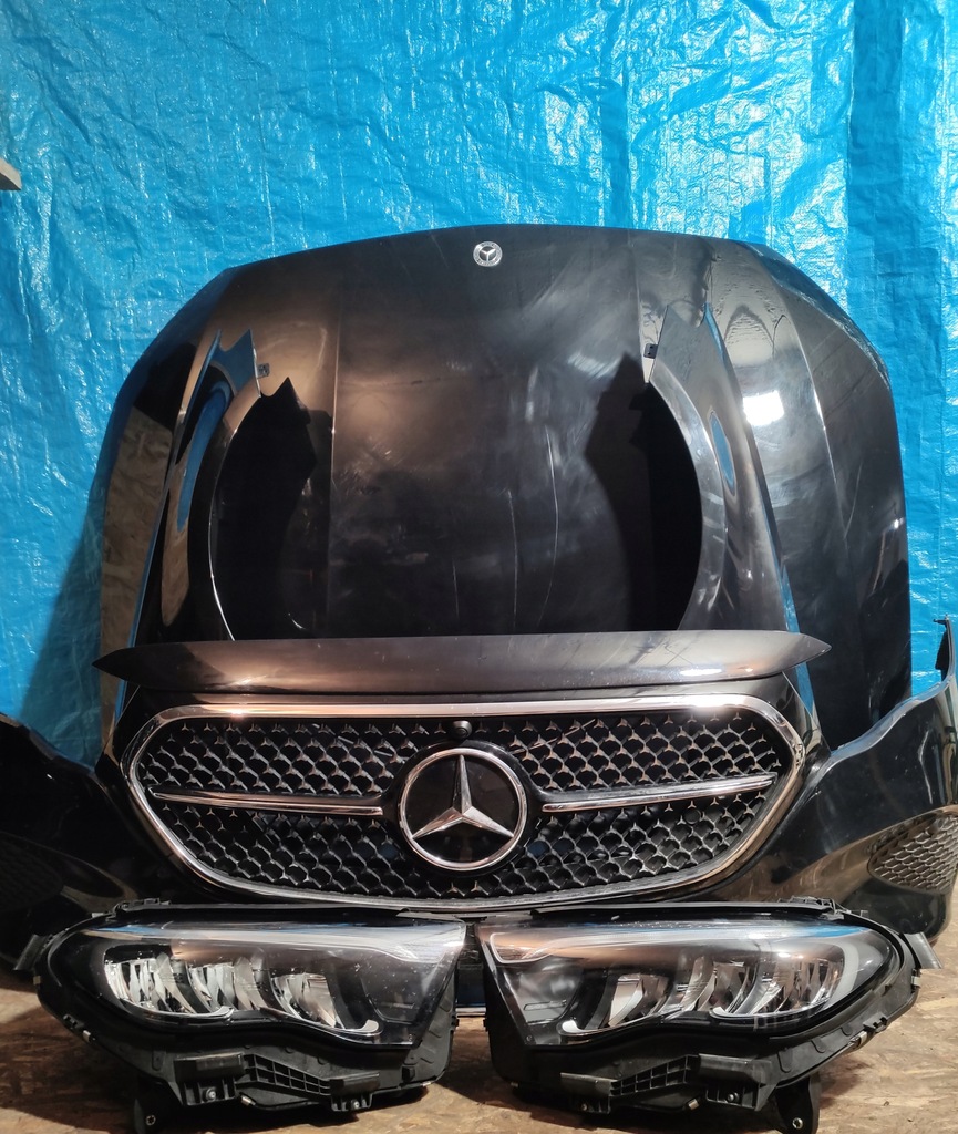 Mercedes W214 E Klasse Front Komplette Stoßfänger Maskenlampengürtel Product image