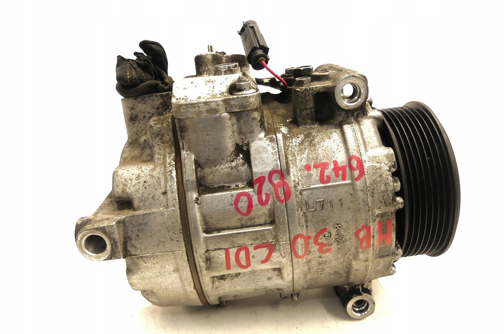 MERCEDES W164 ML 3.0 CDI V6 642 DENSO KLIMAANLAGE KOMPRESSOR Product image