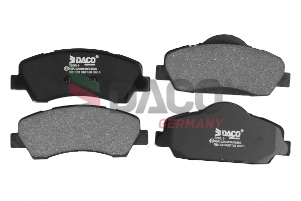 DACO Bremsbelagsatz VORNE Product image