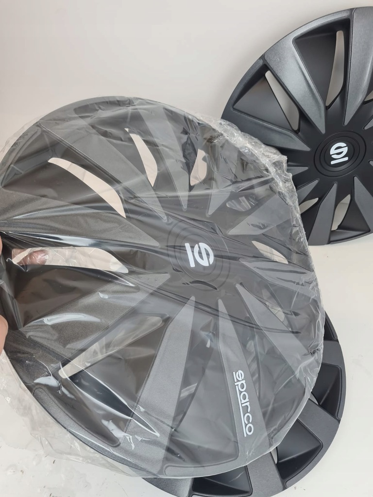 Sparco Lazio 16 "Car Hubcaps 3 Black Universal Product image