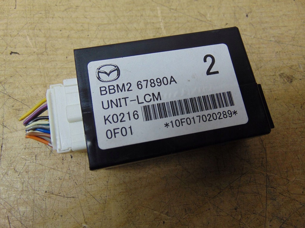 LICHTSTEUERMODUL MAZDA 3 BL BBM267890A Product image
