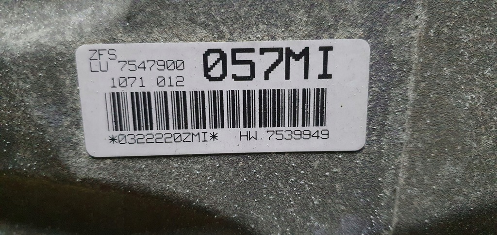 BMW E87 E90 GETRIEBE 6HP-19 N52 7547900 Product image