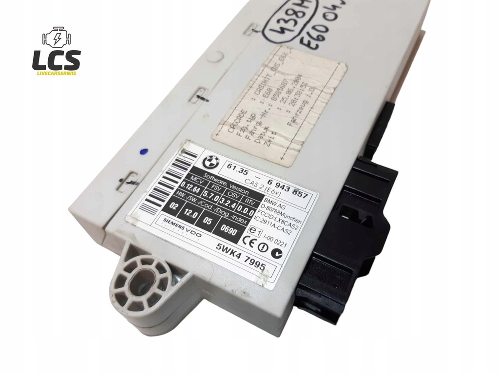 KOMFORTMODUL BMW E60 STEUERGERÄT 6943857 Product image