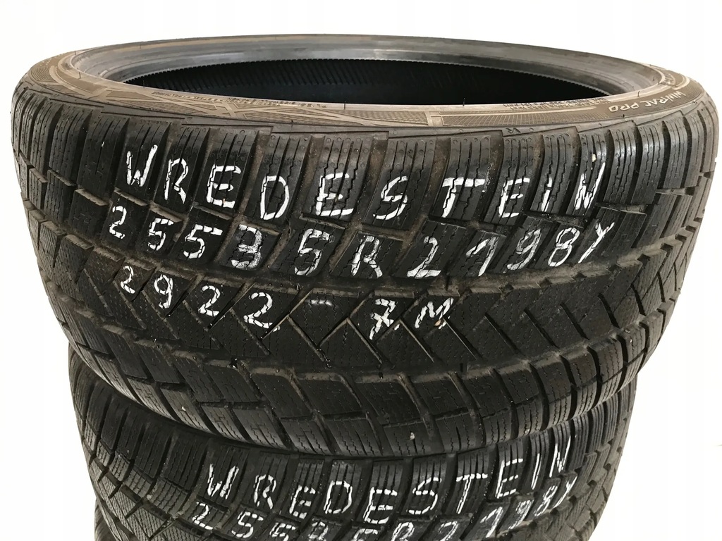 4 x VREDESTEIN WINTERREIFEN 255/35R21 98Y 2022 (2922) 7mm NACH EINEM WINTER Product image