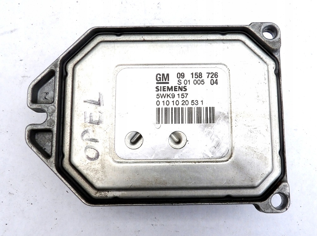 OPEL ZAFIRA 1.6 16V MOTORSTEUERGERÄT 09158726 Product image