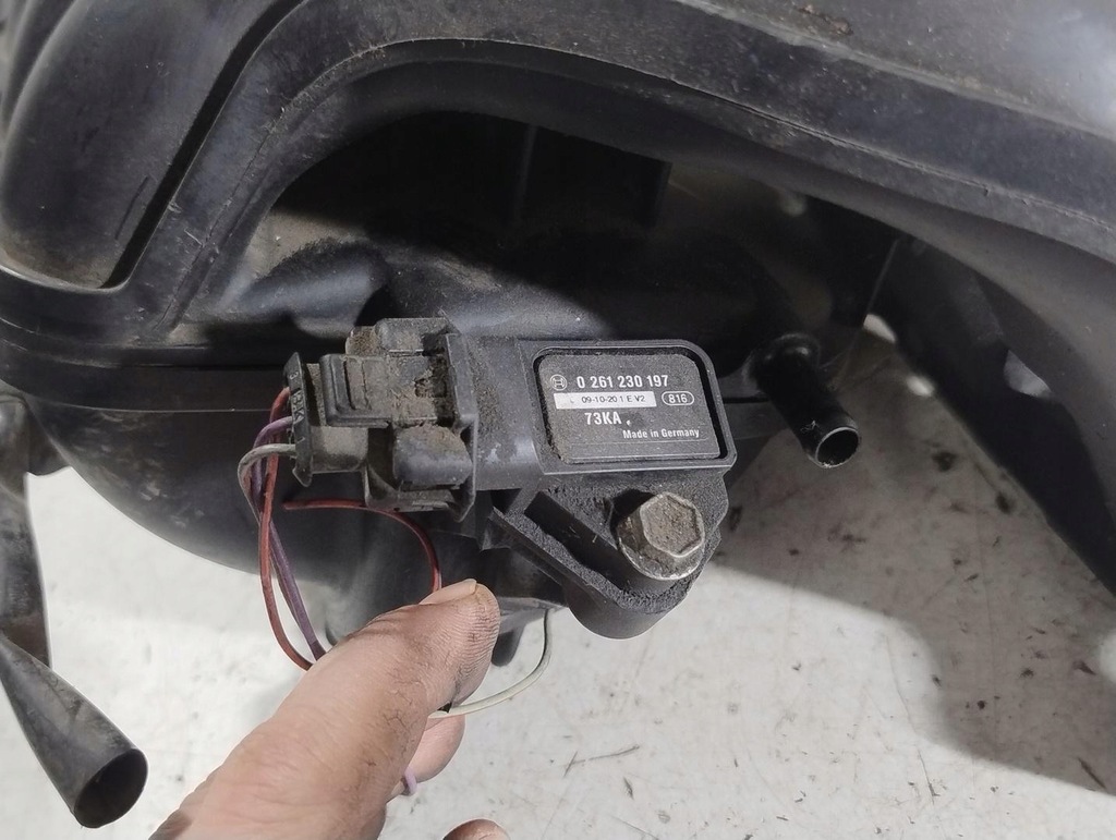 SAUGROHRSENSOR OPEL AGILA B 1.2 0261230197 Product image