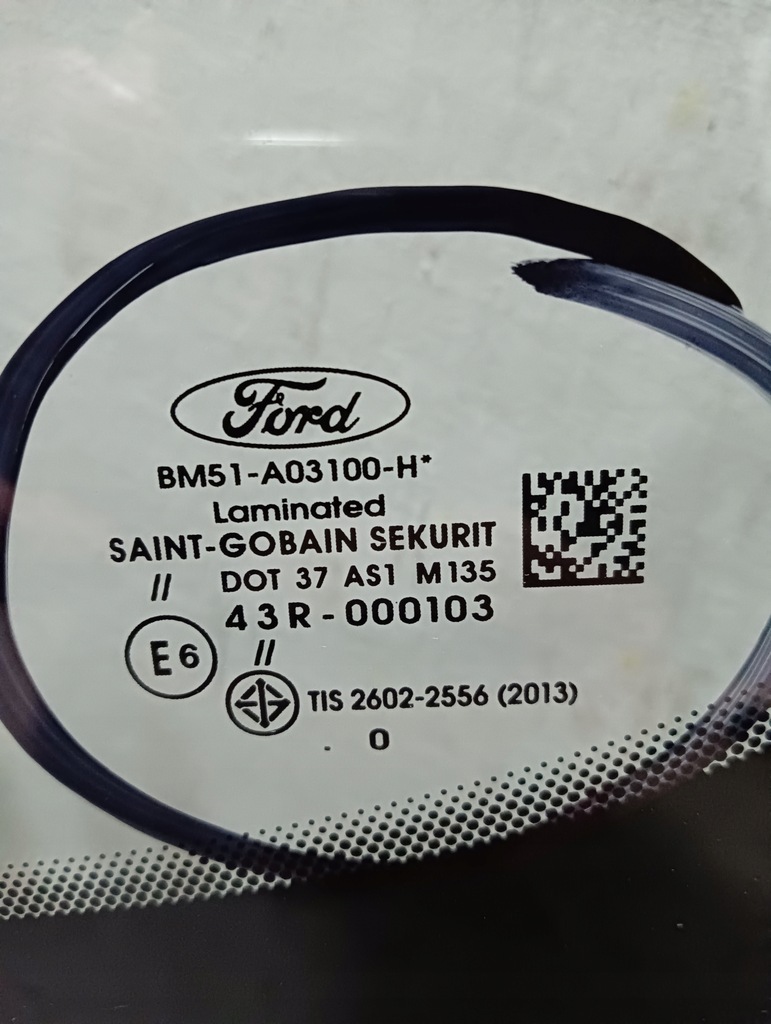 WINDSCHUTZSCHEIBE FORD FOCUS MK3 (2011-) KAMERA-SENSOR BEHEIZT ORIGINAL Product image