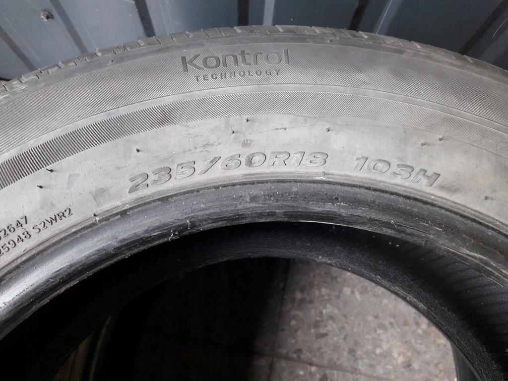 Hankook Kinergy Reifen 235/60 R18 4mm Product image