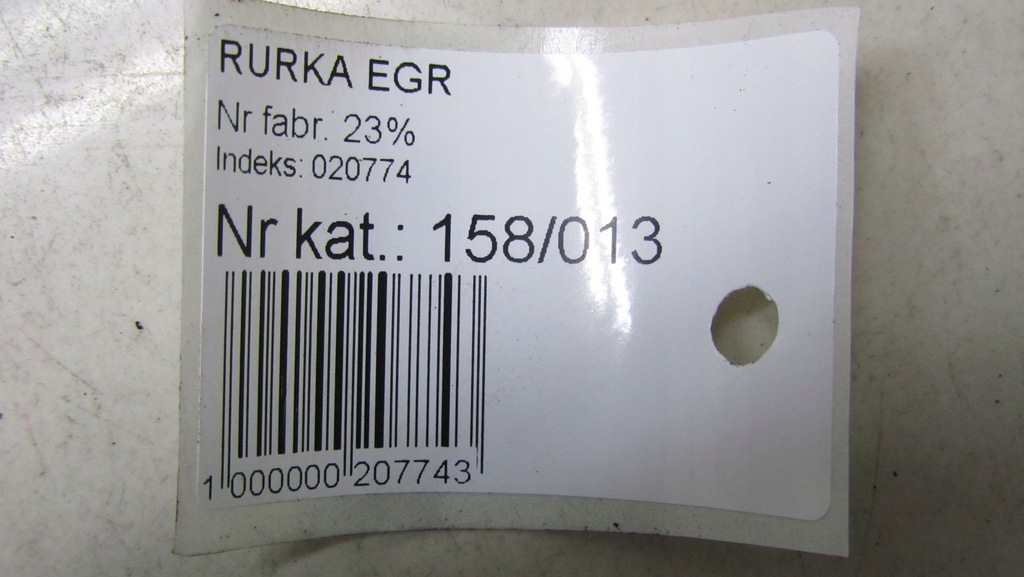 NISSAN JUKE F15 1,5 ÖL ROHR 15- Product image
