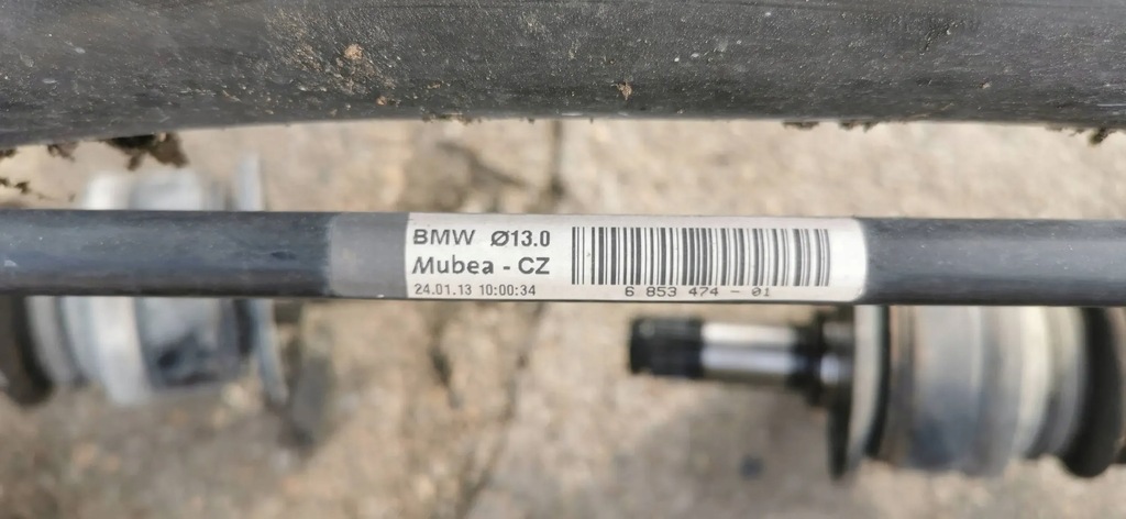 BMW 1 F20 F21 TRÄGERAUFHÄNGUNG ACHSE HINTEN 105.000 KM Product image