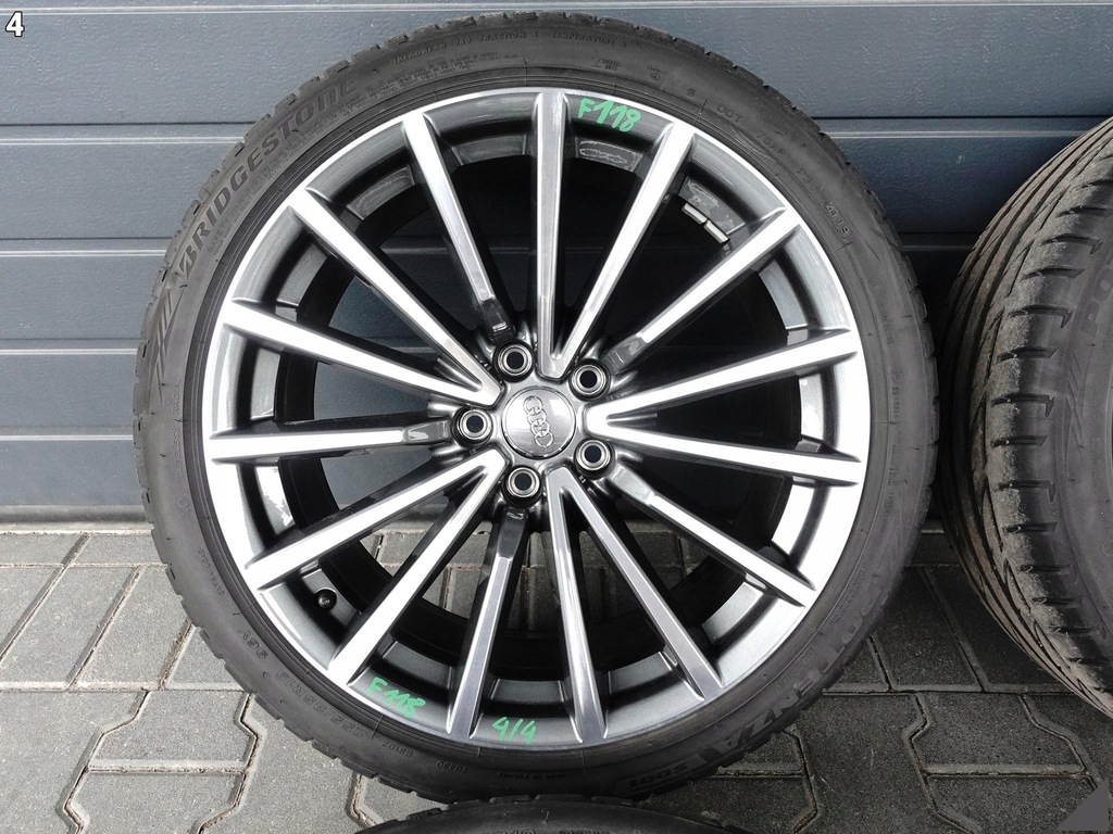AUDI A5 F5 8W6 B9 8.5JX19 ET32 BRIDGESTONE 255/35R19 FELGEN + SOMMERREIFEN 8MM Product image