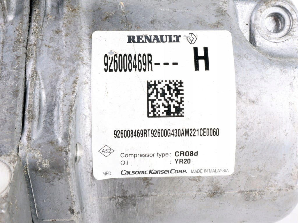 KOMPRESSOR KLIMAANLAGE KOMPRESSOR DACIA LOGAN III SANDERO III 1.0 TCE Product image