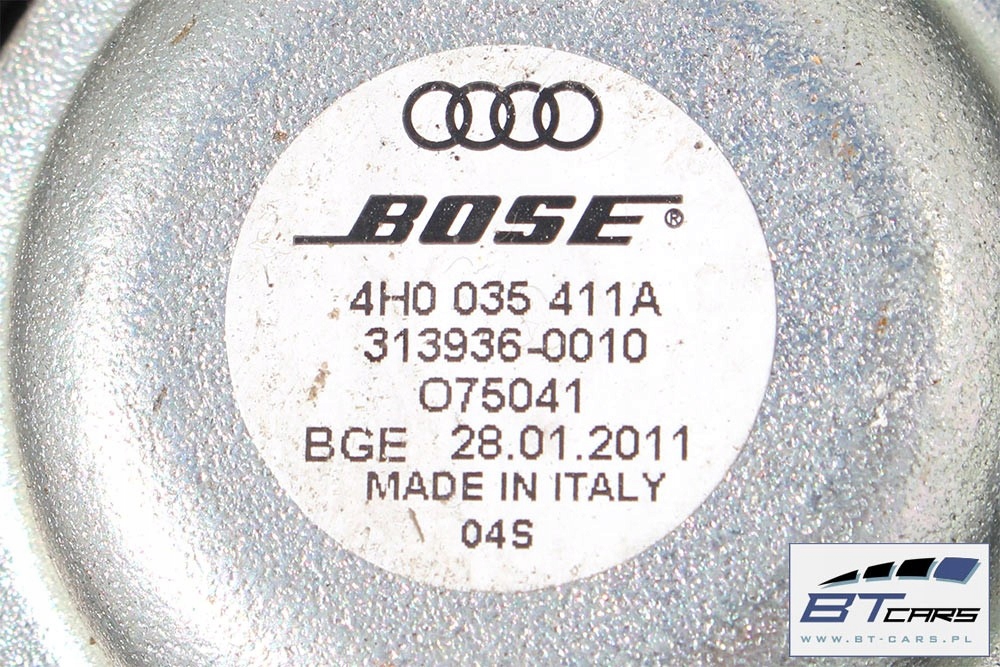 Audi A8 Lautsprecher Redner + Verstärker 4G0035223B Bose 4H 4H0 4H035397 4H00 Product image