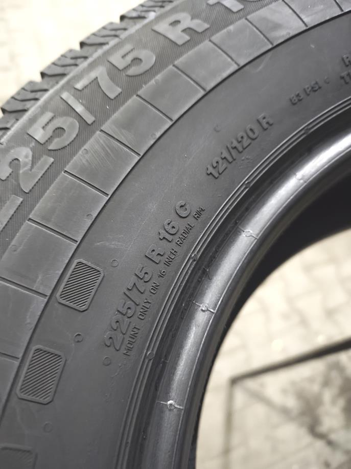 225/75r16C Continental 2017, alle Reifen 6,5 mm 7189 Product image