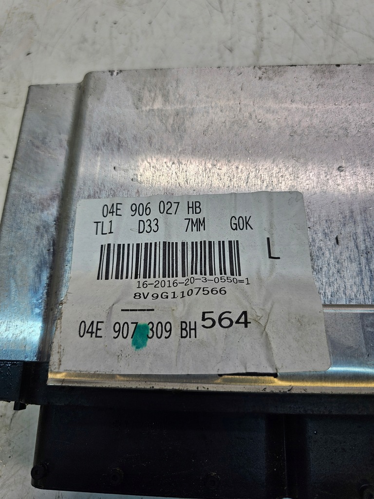 COMPUTER-MOTORSTEUERGERÄT AUDI A3 8V VW 1.4 TFSI 04E907309BH Product image