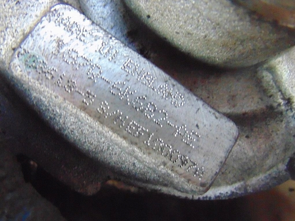 FORD MONDEO Mk3 2.0D TURBOLADER 1S7Q-6K682-AE Product image