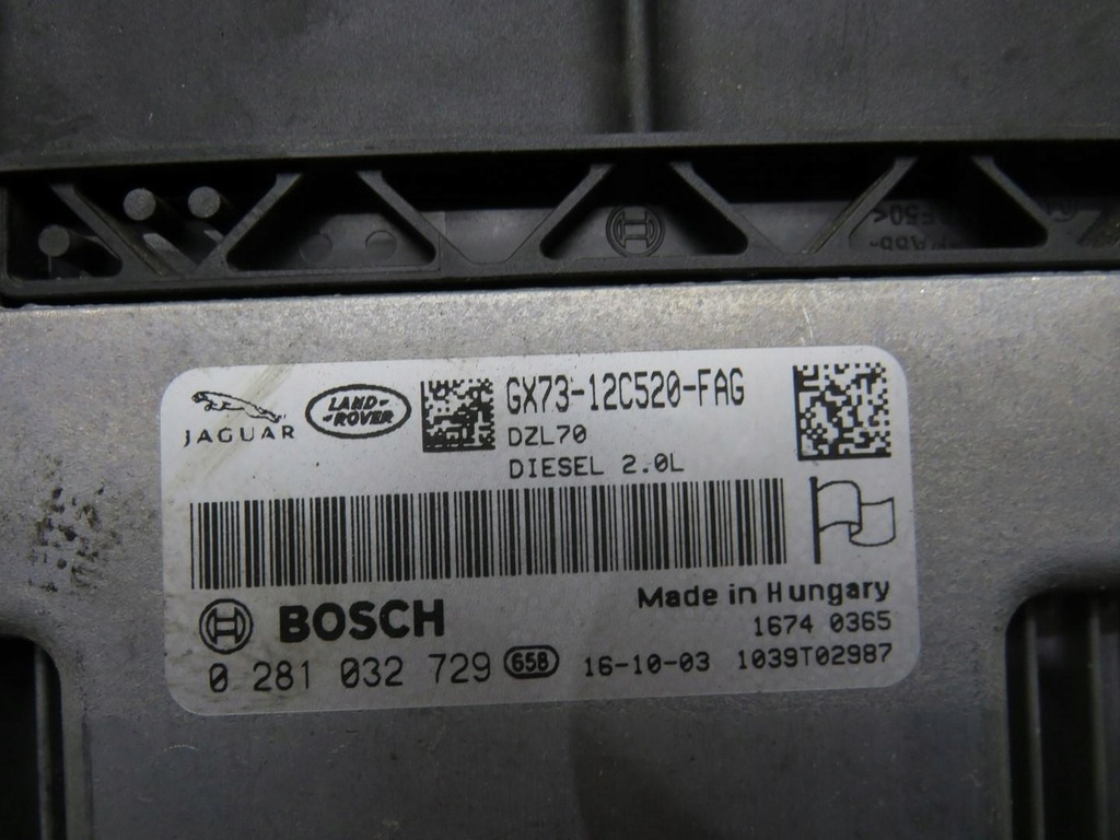 MOTORCOMPUTER JAGUAR XE 2.0 D GX73-12C520-FAG Product image