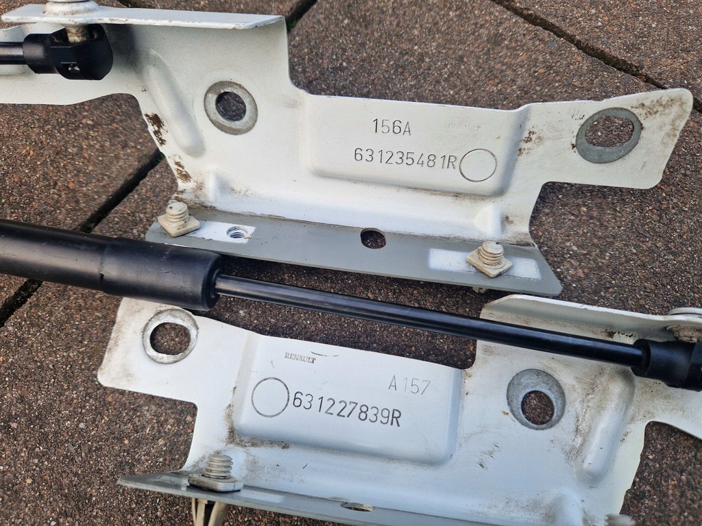 Captur und Scharniere Maskenklammern Zylinder 654011593R 654001377R 13-2019 Product image