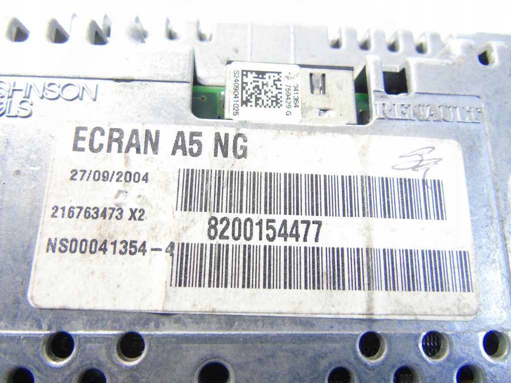 ANZEIGE NAVIGATION RENAULT ESPACE IV 8200154477 Product image