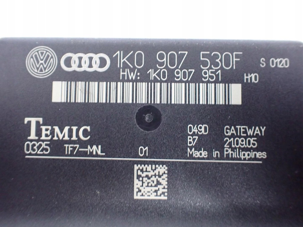 GATEWAY-CONTROLLER-MODUL 1K0907530F SKODA OCTAVIA II 05R Product image