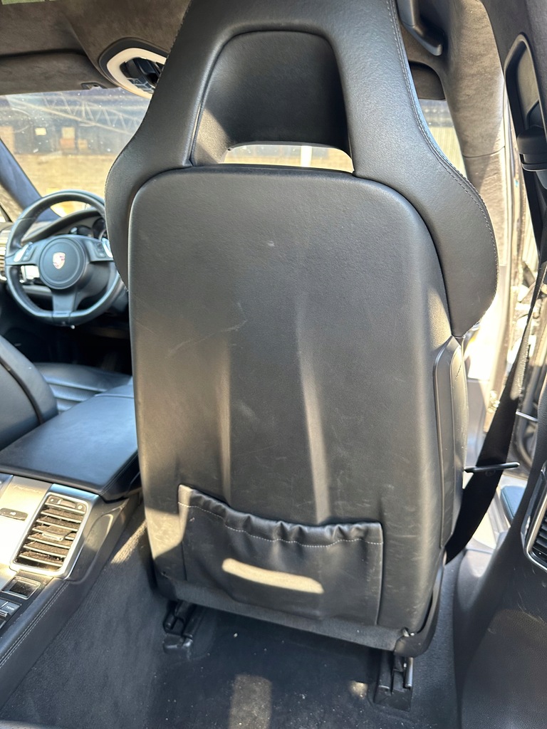 SITZ LEDERSITZE SET VORNE HINTEN BEHEIZTE LEDER PORSCHE PANAMERA 970 EU Product image