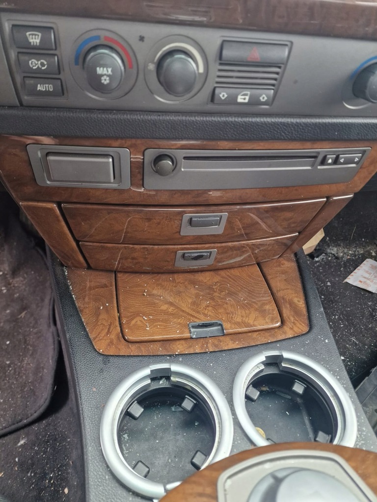 Rahmenrahmen +Telefon Holz BMW 7 E65 01-05 Product image