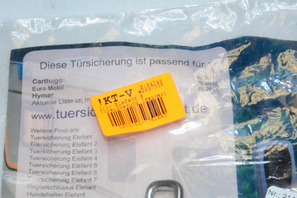Elefant 8 Wohnmobil-Türschloss Product image