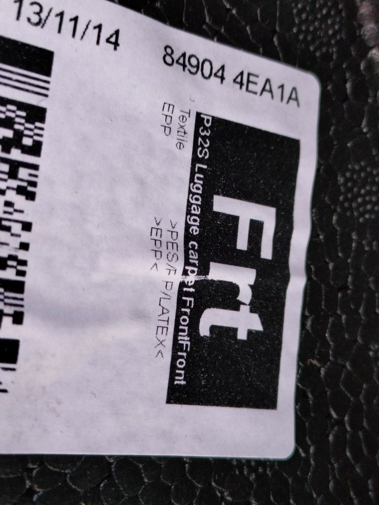 Nissan Qashqai II J11 Rumpf Polystyrolabdeckung Product image