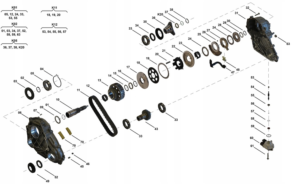 MOTORVERTEILERGEHÄUSE BMW ATC 450 xDrive Product image