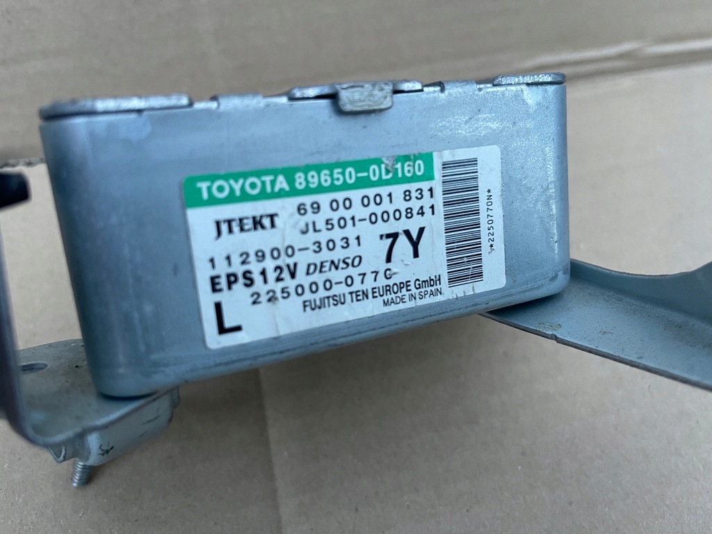 Servolenkungsregler TOYOTA YARIS II 06-11 89650-0D160 JTEKT Product image