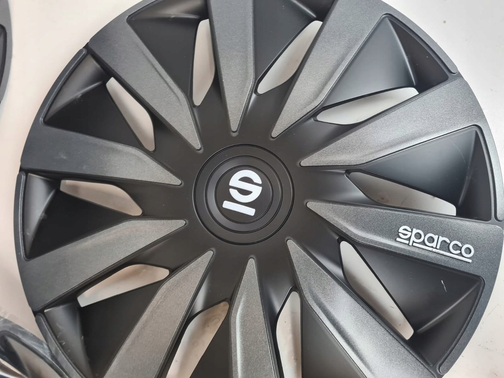 Sparco Lazio 16 "Car Hubcaps 3 Black Universal Product image