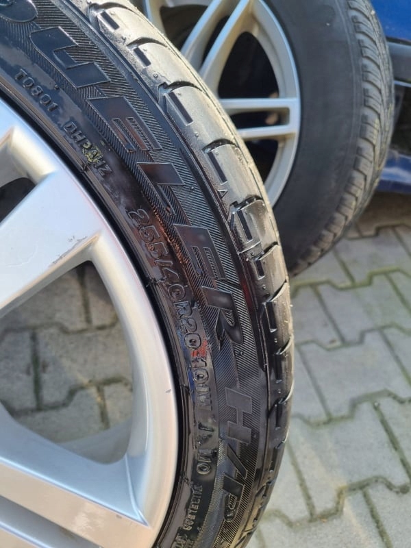 FELGEN REIFEN MERCEDES GLK W204 255/40R20 BRIDGESTONE Product image