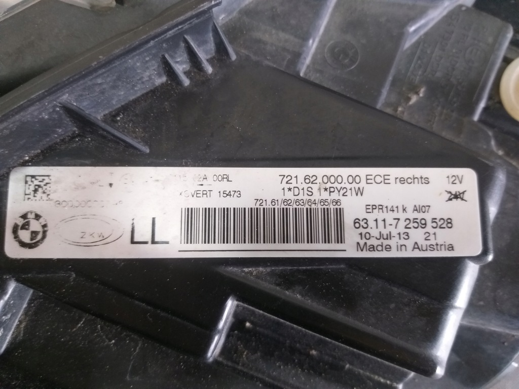 VORDERLEUCHTE RECHTS MERCEDES E-KLASSE W212 A2128208261 Product image