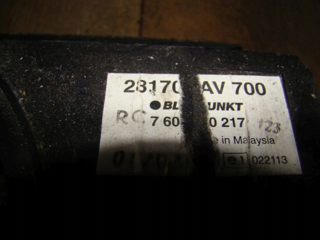Nissan Primera P12 SUBWOOFER / SUBUFER LAUTSPRECHER ORIGINAL Product image