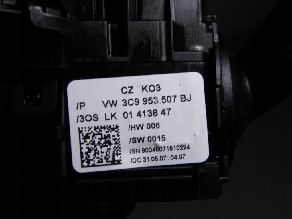 VW PASSAT B6 // TEMPOMATSCHALTER 3C9953513R Product image