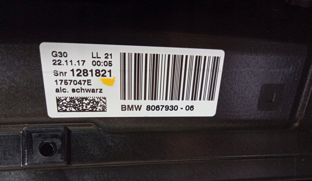 BMW G30 5 SONNENDACH 8067930 Product image