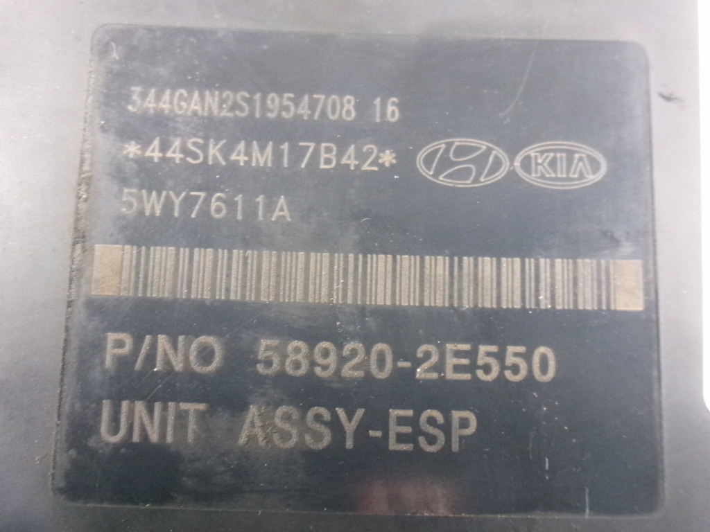 Hyundai Tucson und JM ABS-Pumpe 58920-2E550 Mando 5WY7611A Controller Product image