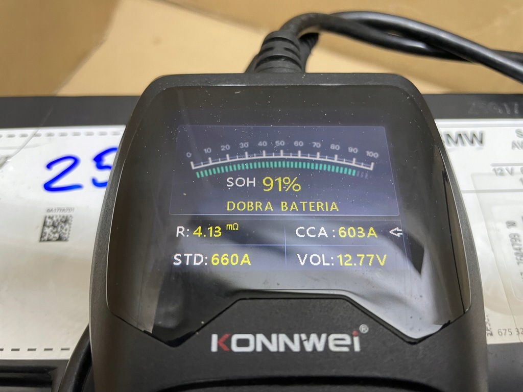 AGM START-STOP 12V 60AH 660AH BMW 2021R Batterie Product image
