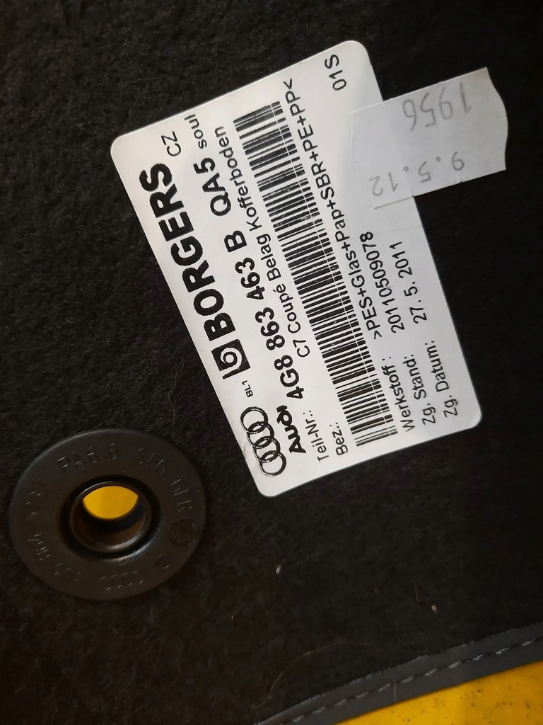 Audi A7 4G Kofferraumbodenverkleidung 4G8863463B Product image