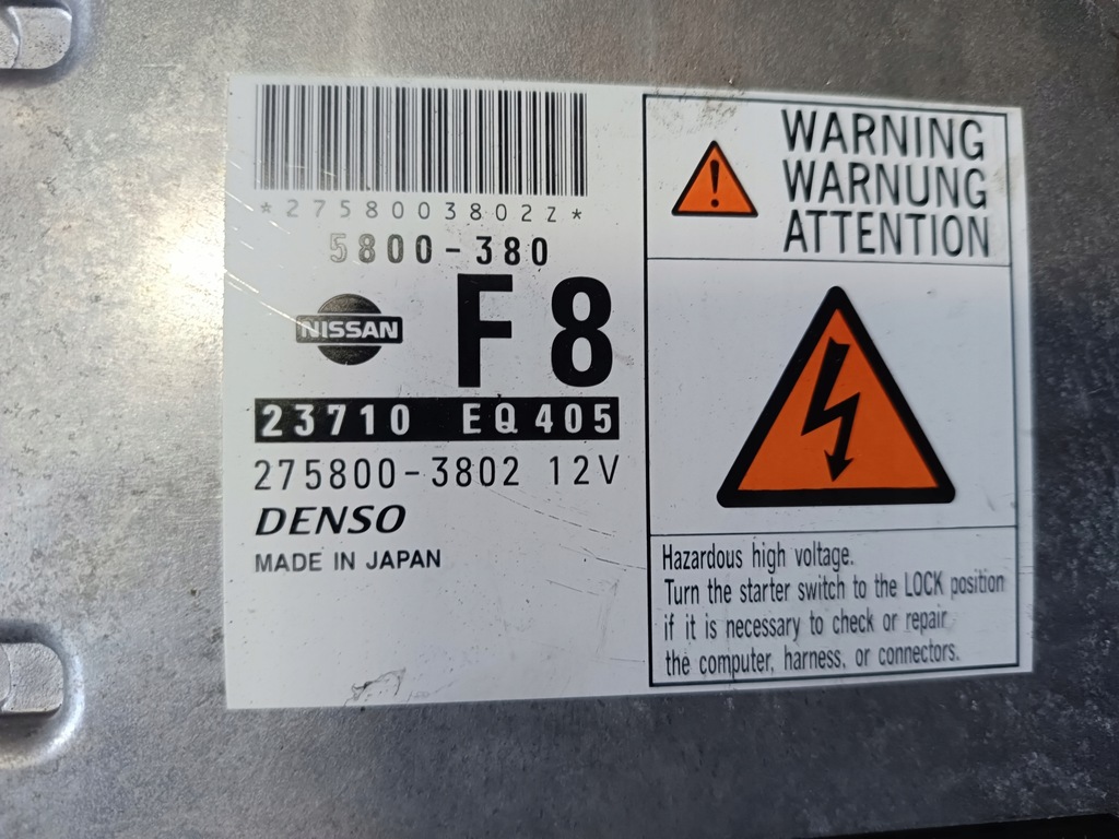 Nissan X-Trail 2.2DCI Engine Controller 23710EQ405 Product image