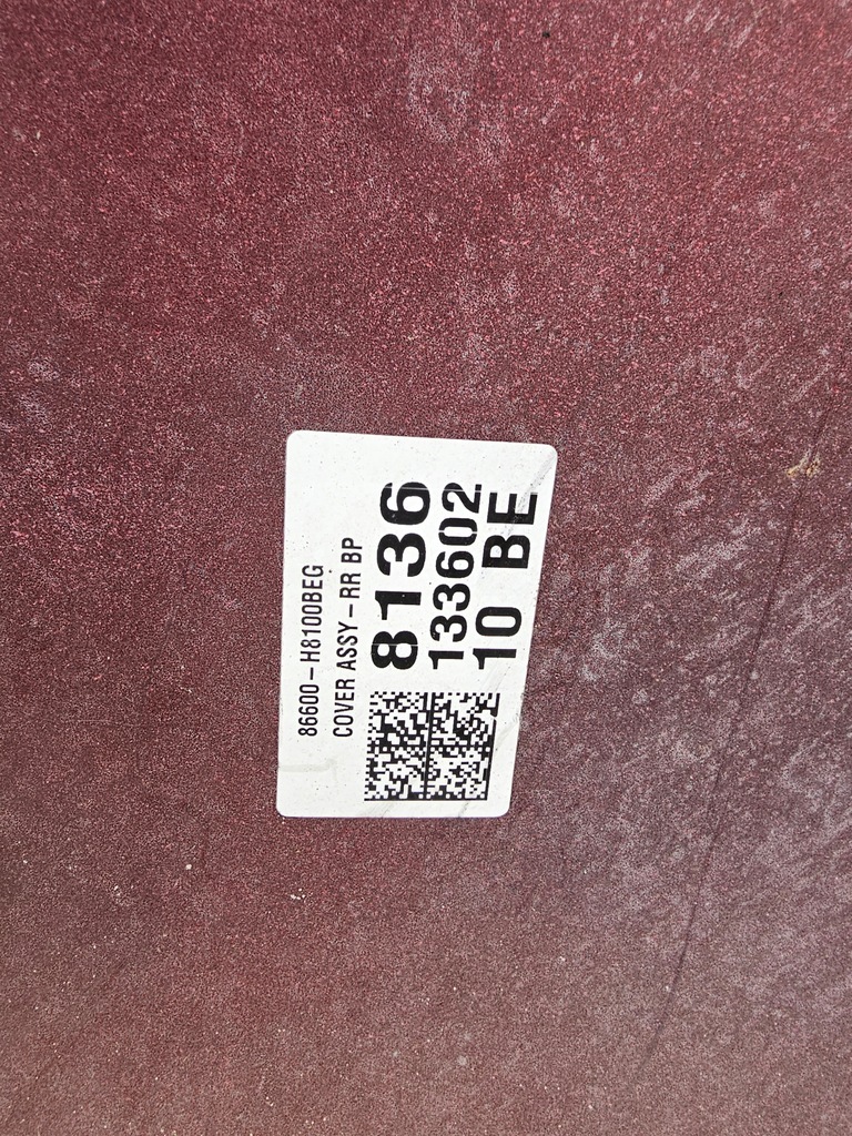 KIA RIO HB HECKSTOßSTANGE 2018- 86611-H8000 Product image